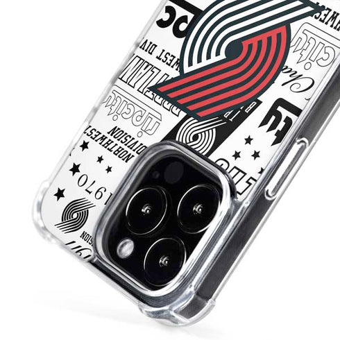 NBA Portland Trail Blazers Historic Blast iPhone 16 Pro MagSafe Case
